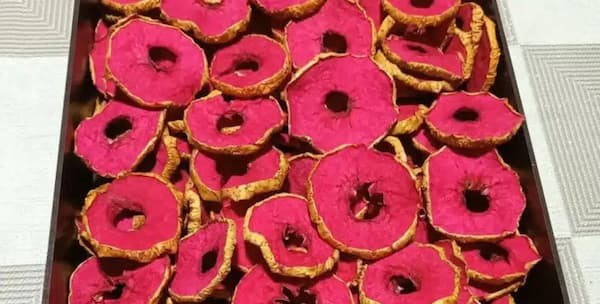 تصویر 3 از سیب خشک لبویی فله و بسته‌ بندی برای میان وعده